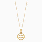 Rosalyette | Zodiac Sign Necklace 18k Gold