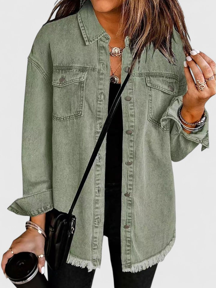 Rihanna | Sophisticated Denim Jacket