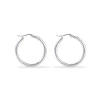 Vintage Gold and Silver Hoop Earrings