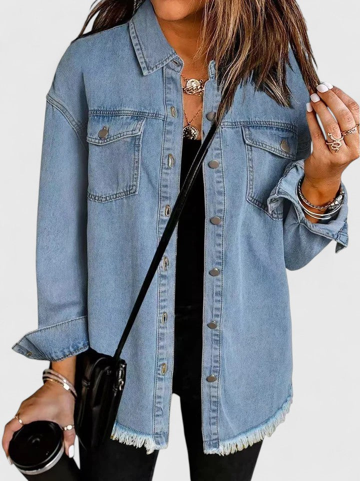 Rihanna | Sophisticated Denim Jacket