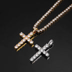 Elegant Gold Cross Necklace