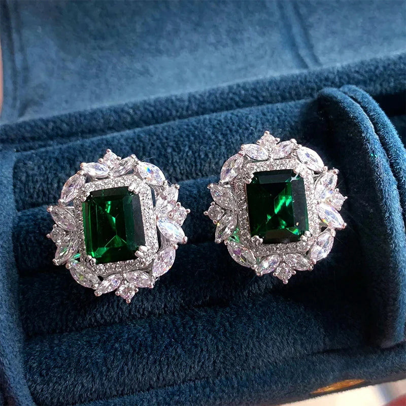 Vivessa Enchanted Emerald Earrings