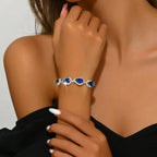 Serenity Blue Gem Bracelet