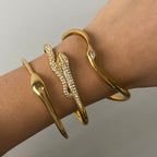 Cassian Veyne Bracelet Set | Gold