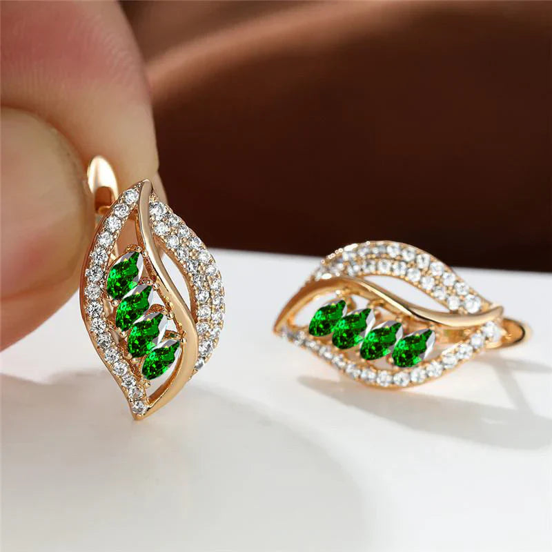 Emerald Oasis Earrings