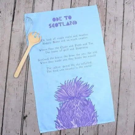 Handmade Scotland Lover Tea Towel Set