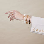 Gold Link T-Bar Bracelet