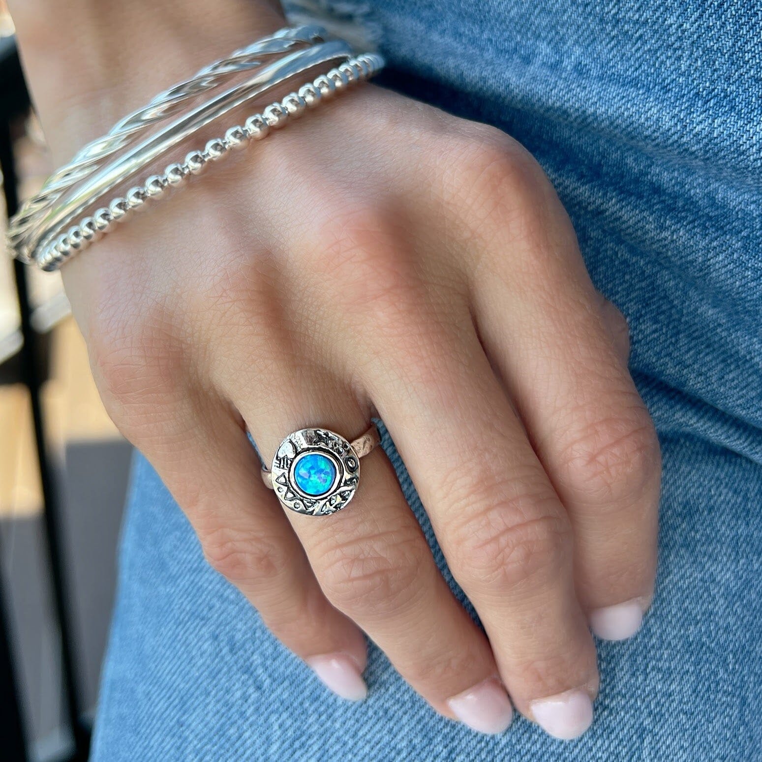 Opal Celebration Ring