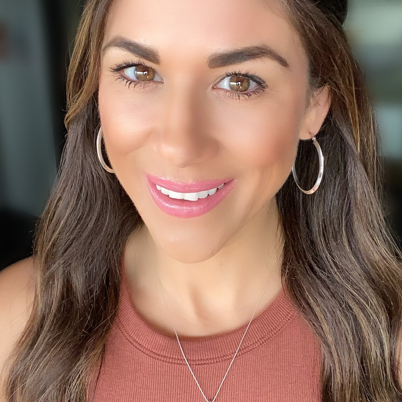 Overtly Oval Hoop Earrings