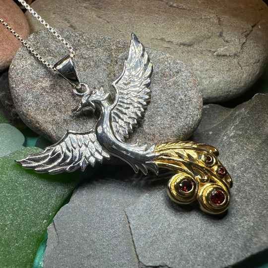 Phoenix Gemstone Necklace