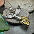 Phoenix Gemstone Necklace