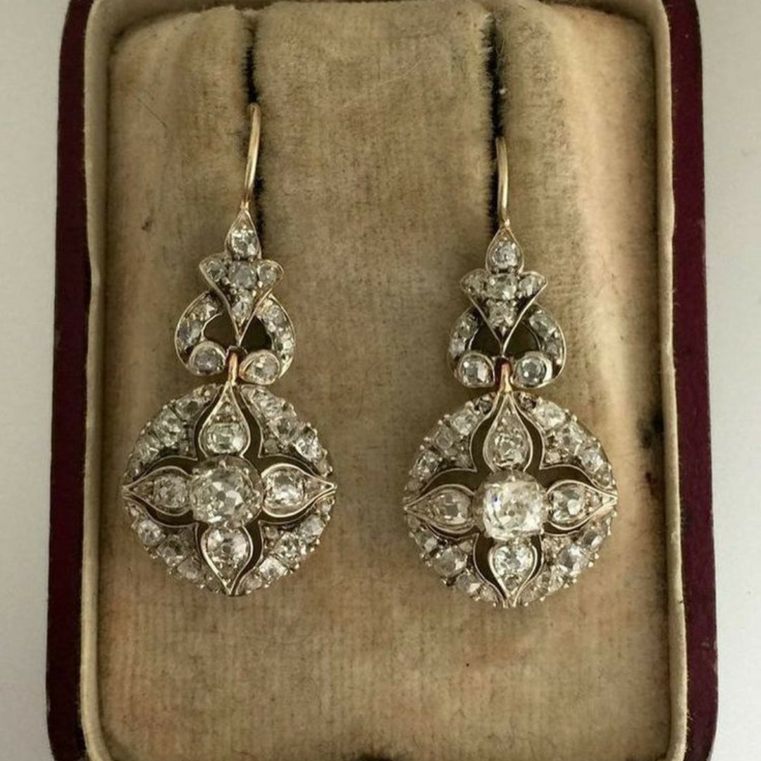 Mandala Dangling Earrings