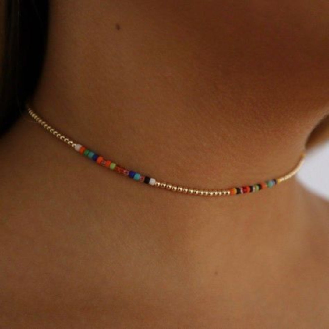 Colorful Thin Necklace