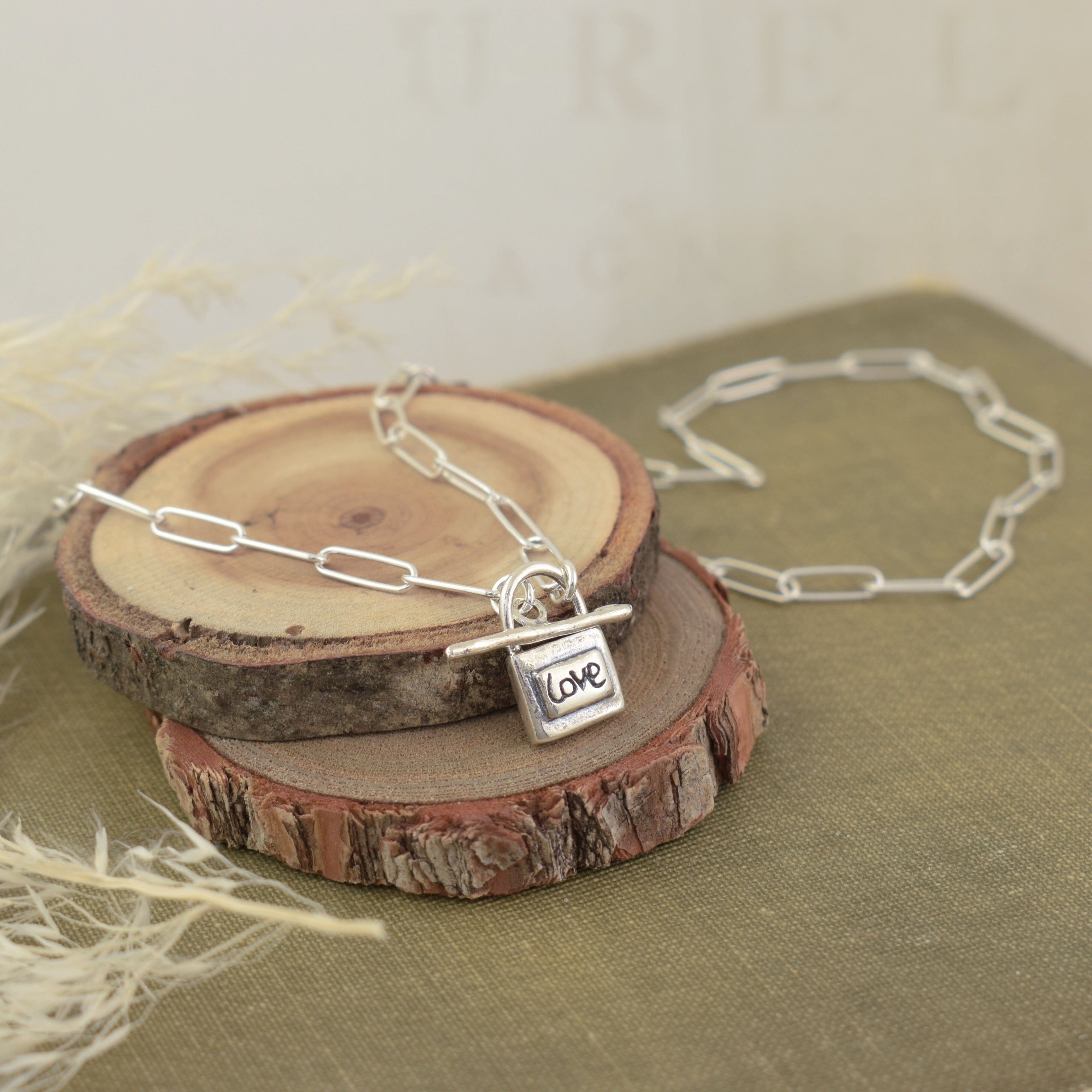 Paperclip Love-Locked Necklace