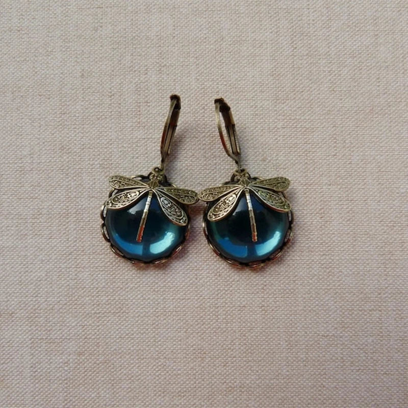 Antique Crystal Earrings