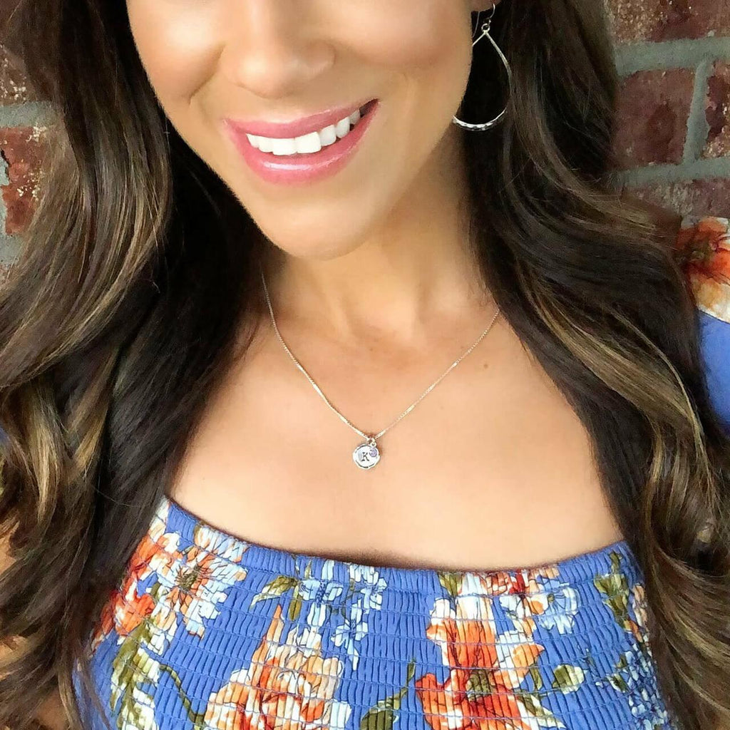 Personalized Birthstone Necklace