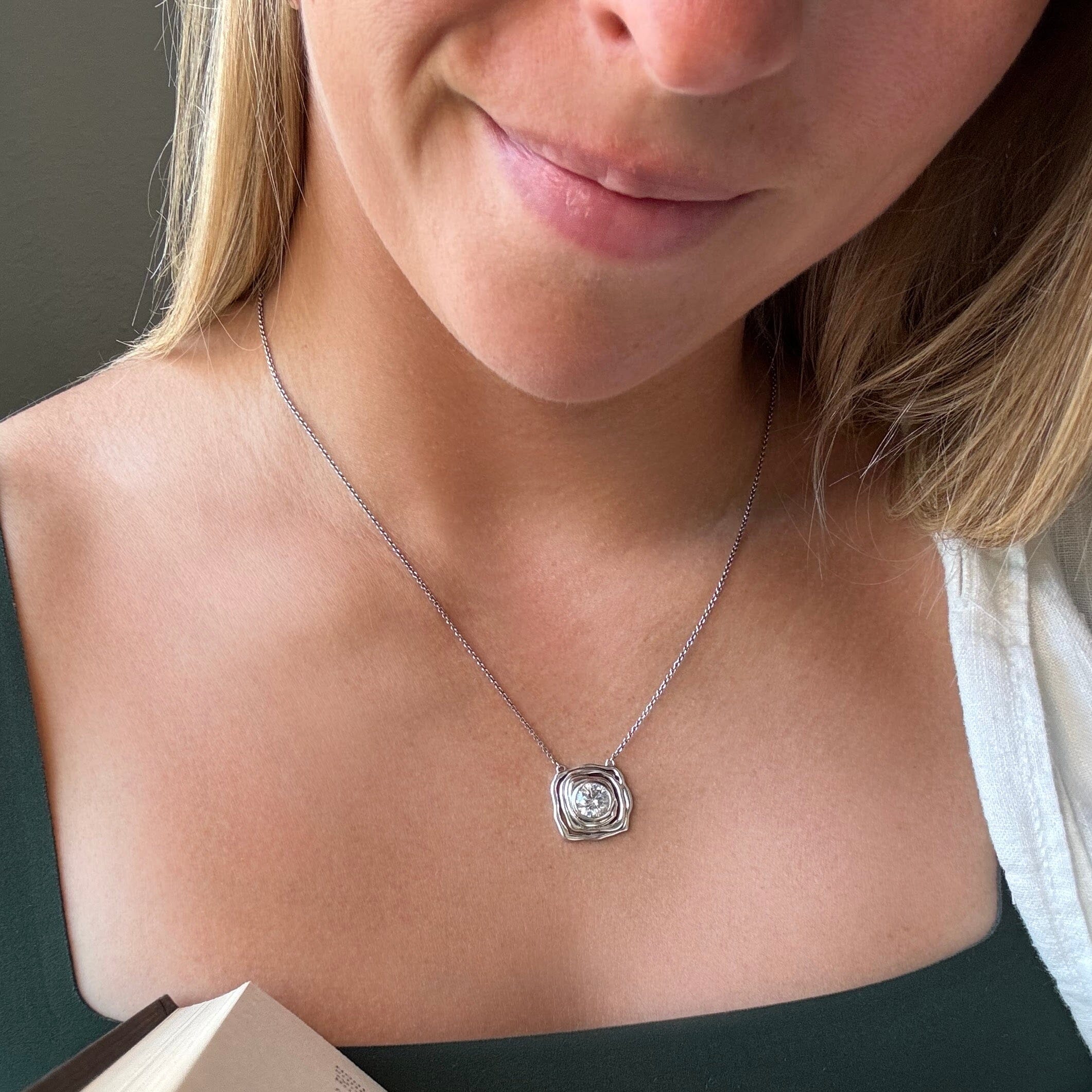 Piccadilly Square Necklace