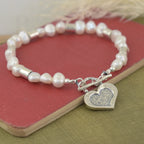 Poetic Pearl Bracelet