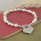 Poetic Pearl Bracelet