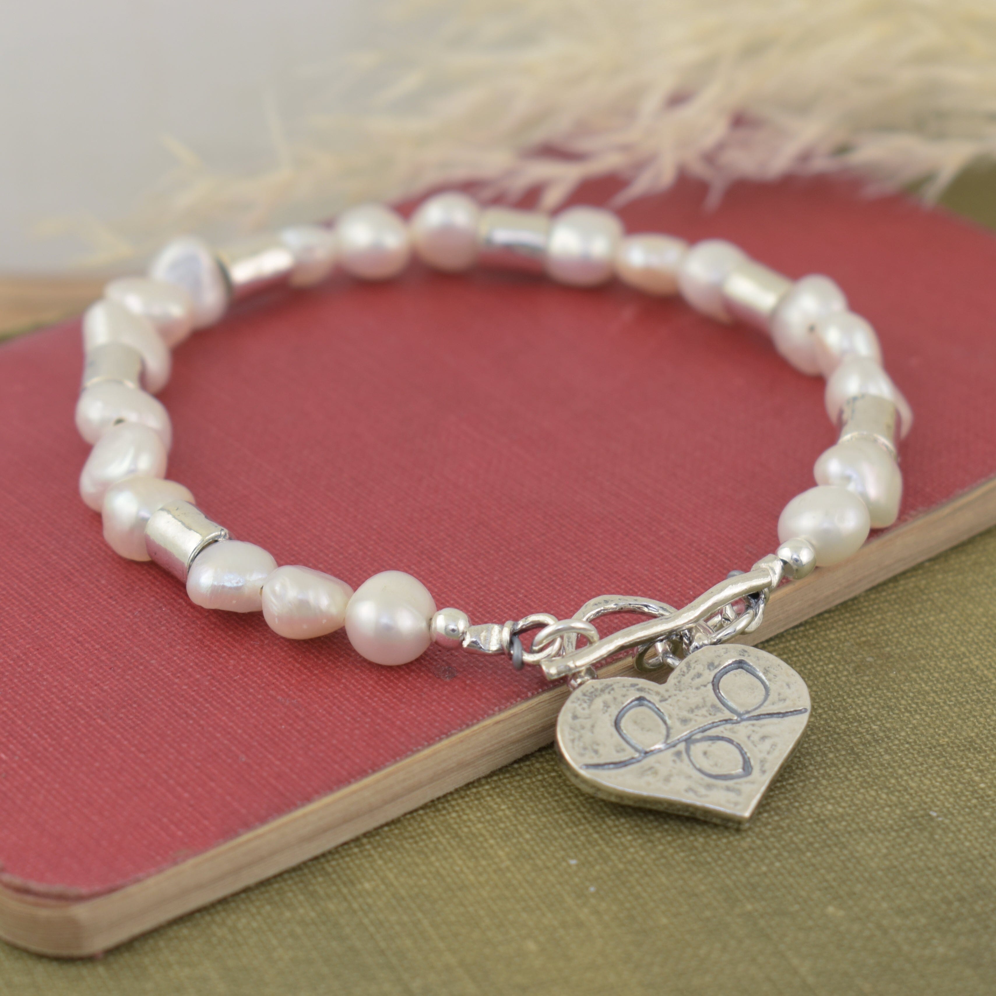 Poetic Pearl Bracelet