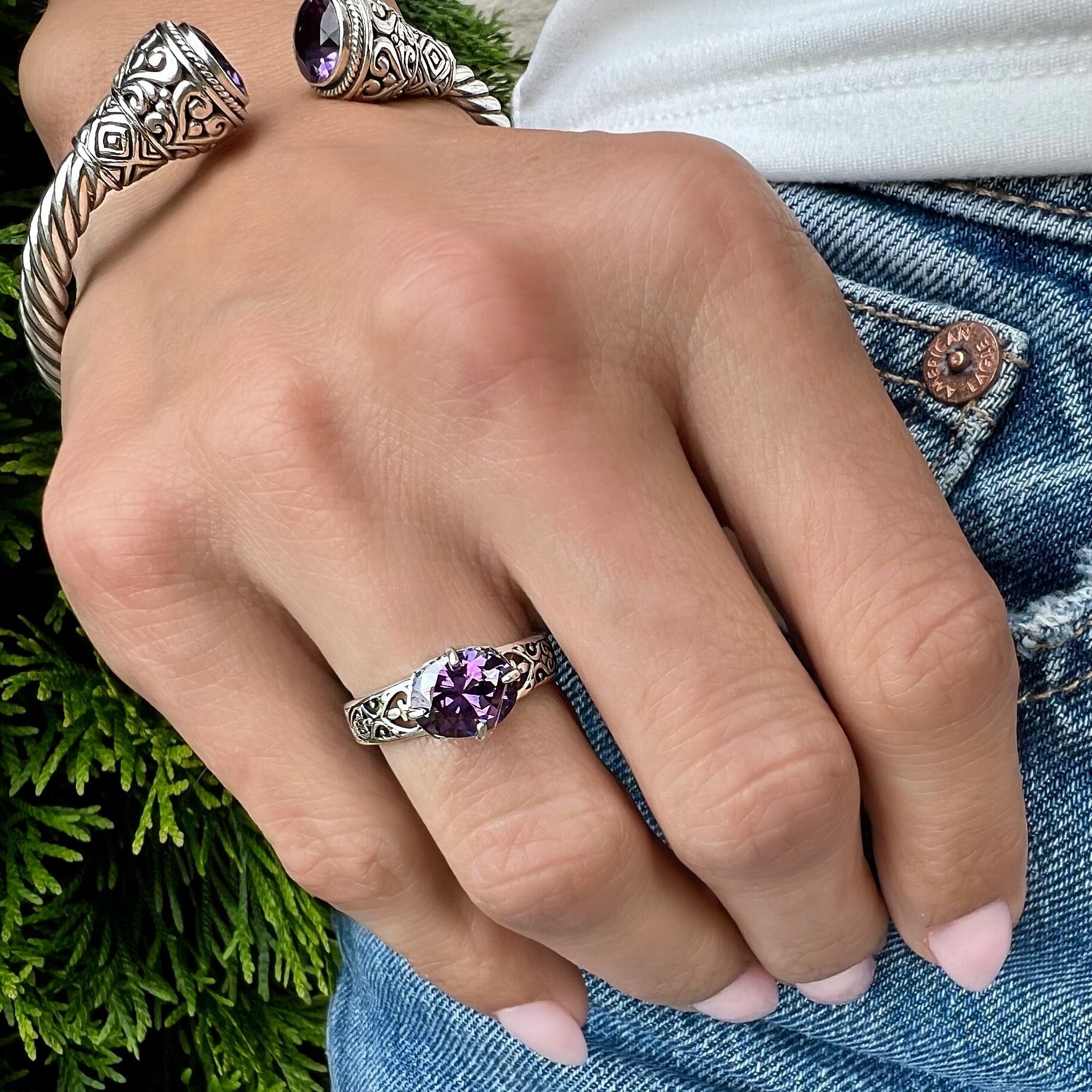 Princess Plum Ring