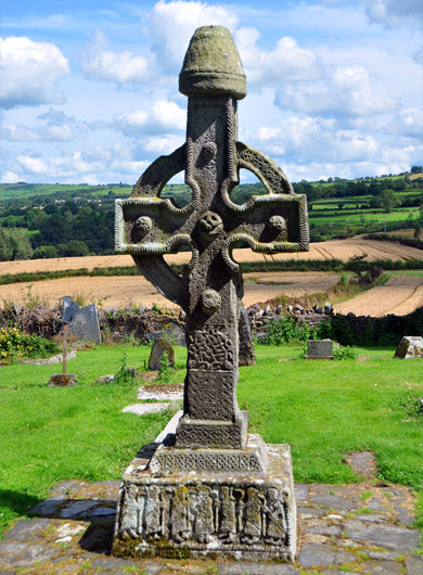 Artisan Irish Ahenny Cross Necklace