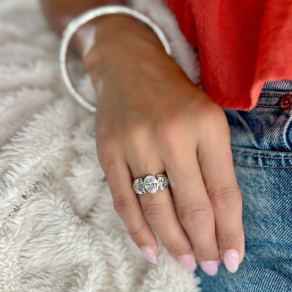 Radiant Filigree Ring
