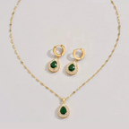 Timeless Green Elegance Jewelry Collection