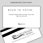 Rich In Faith Bracelet