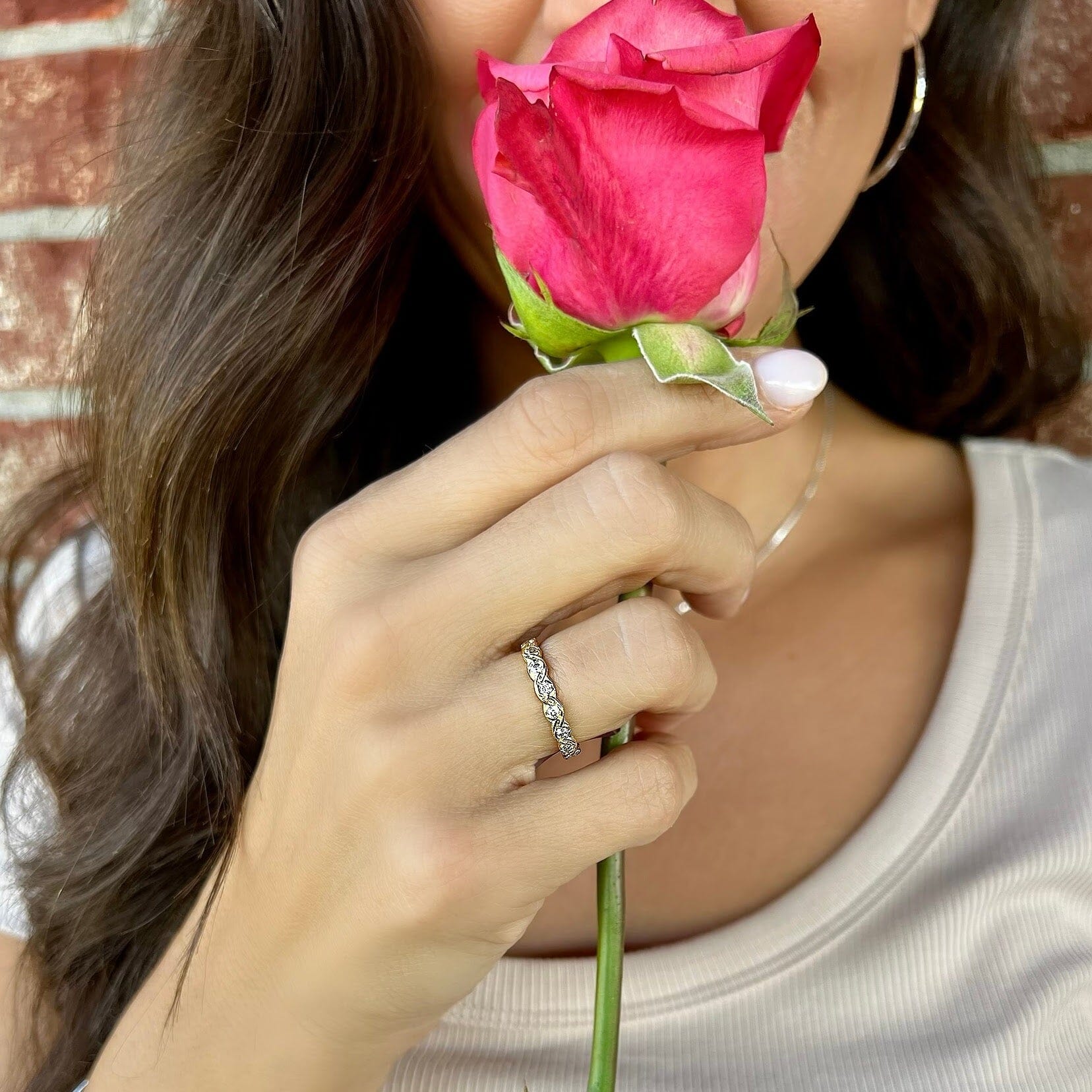 Riley Eternity Ring - In Gold