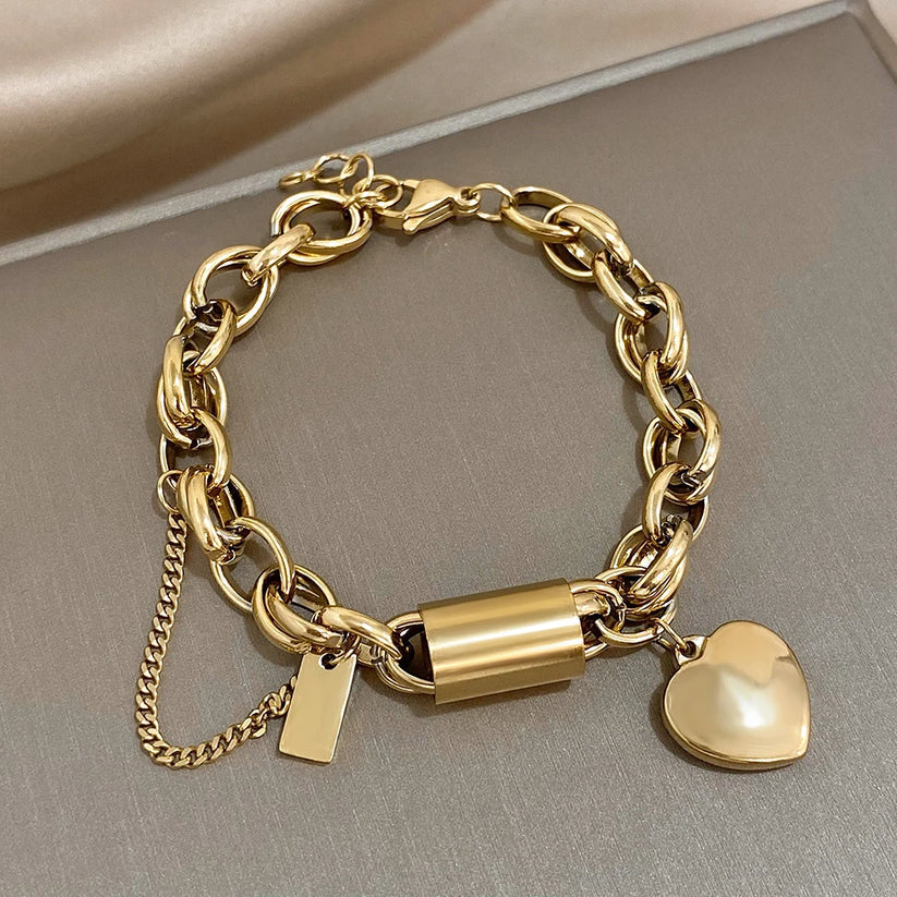 Chunky Gold Bracelet