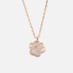 Necklace with Paw Charm