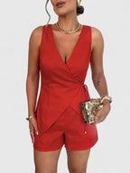 Florence™ | Elegant Wrap Jumpsuit