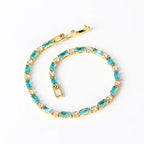 Turquoise Gold Bracelet
