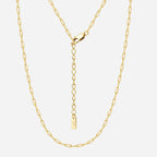 Tiaralynn | Small Paper Necklace 18K Gold