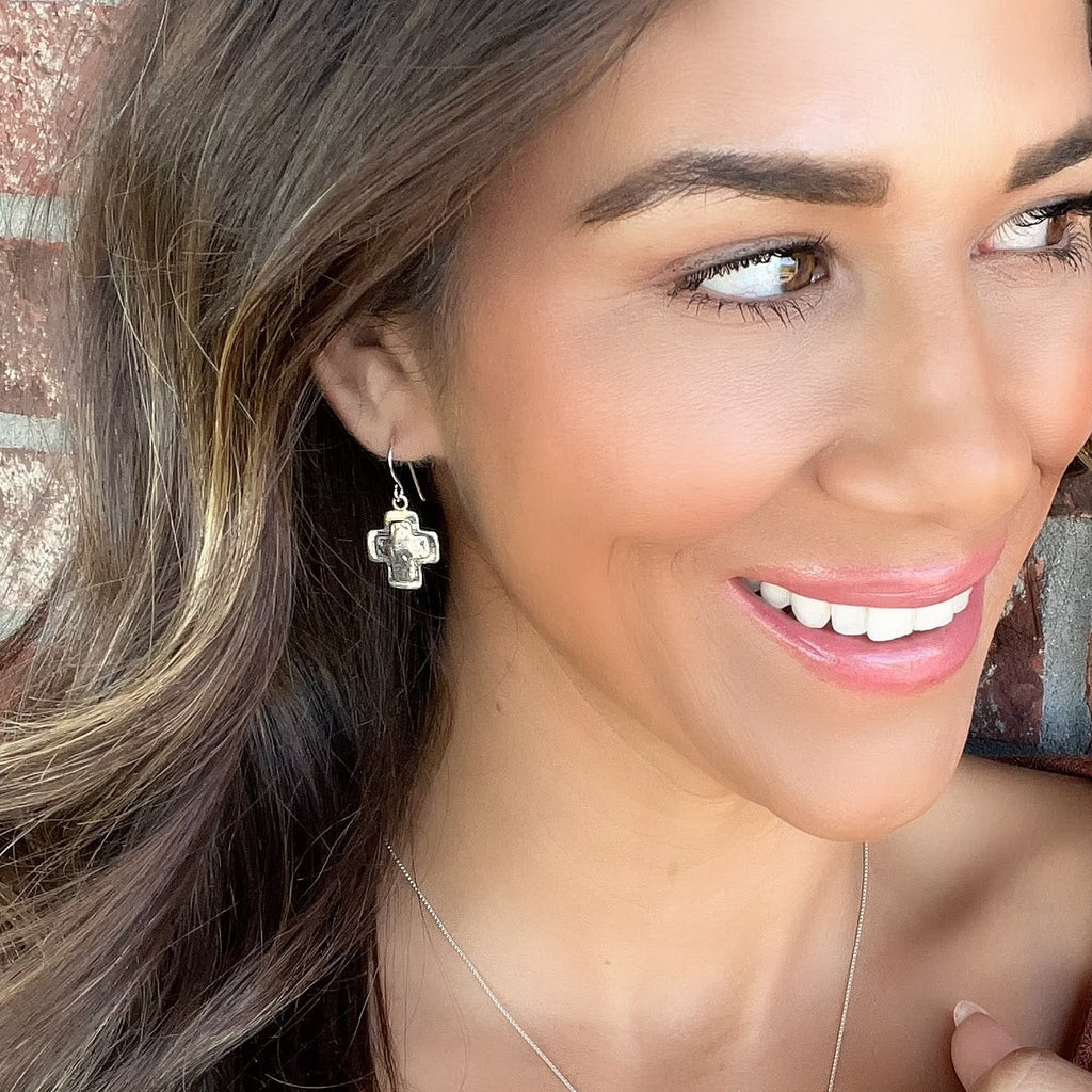 Santa Fe Cross Earrings