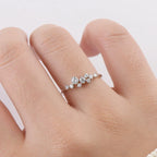 3mm&2.5mm&1.8mm&1.6mm Round Moissanite Diamond Rings for Women 2024 Silver 925 Original Certified Charm Accesories Fine Jewelry