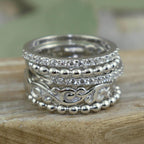 Scroll'n Bliss Rings (Set of 5)