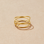 Infinity Loop - Gold Ring
