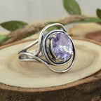 Sparkling Lavender Ring