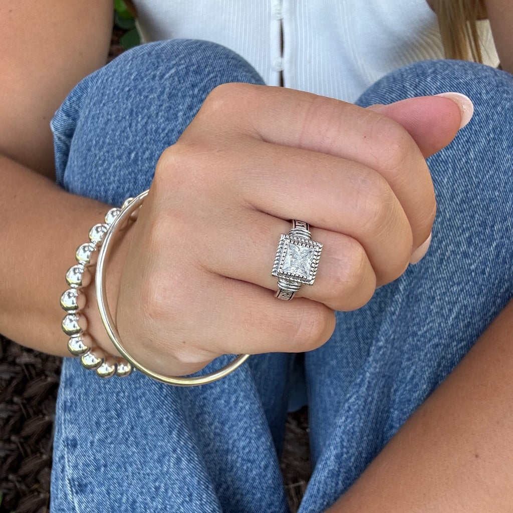 Squared Away Ring