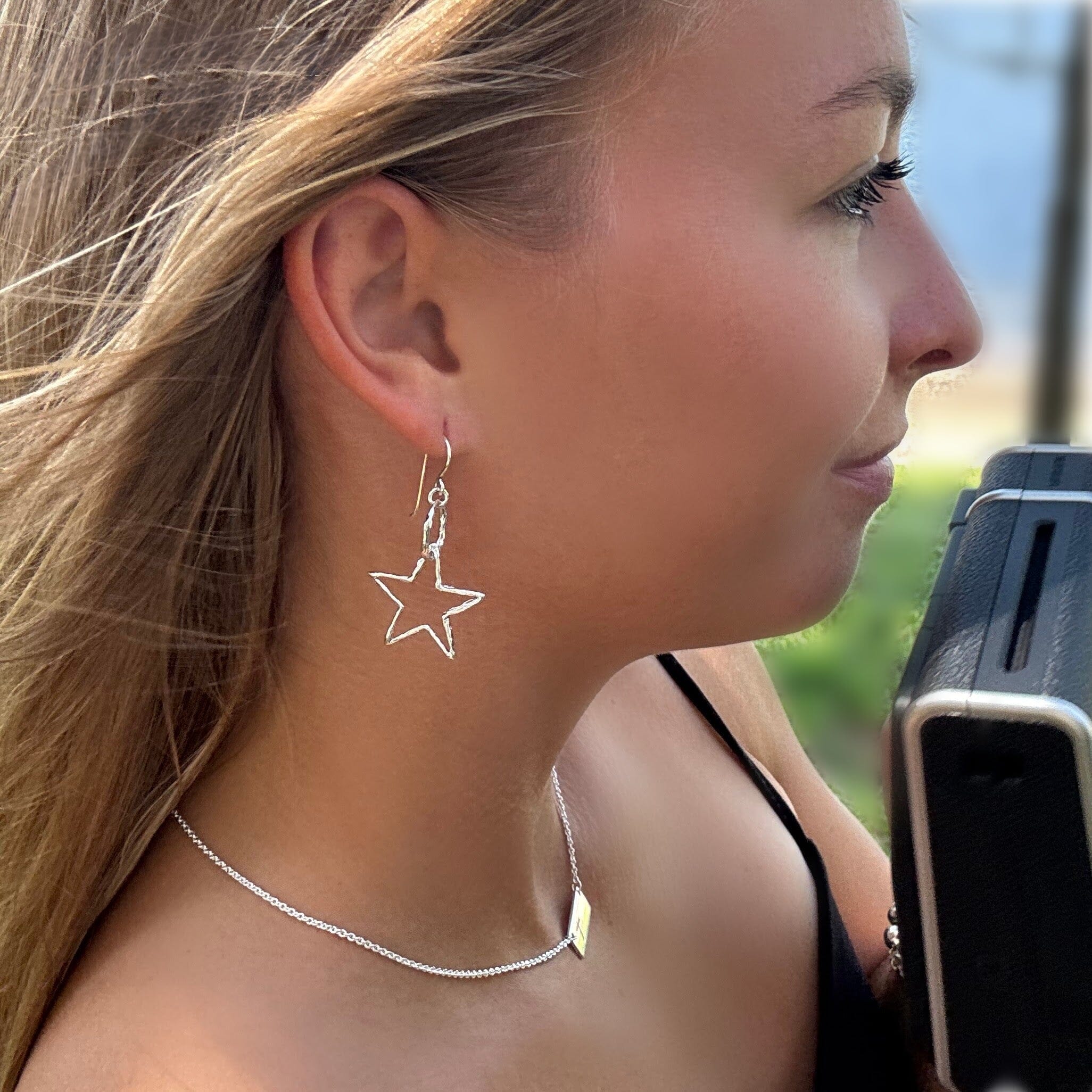 Star-Spangled Earrings