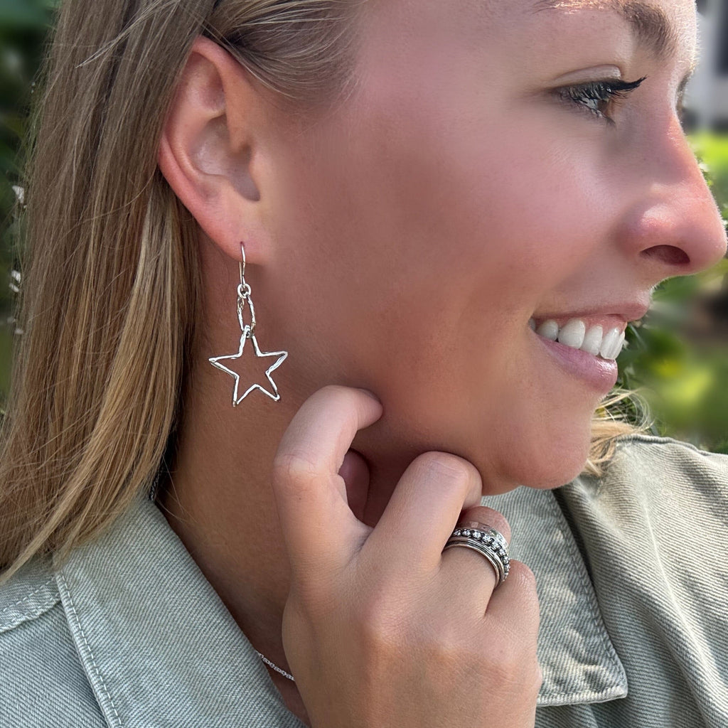Star-Spangled Earrings
