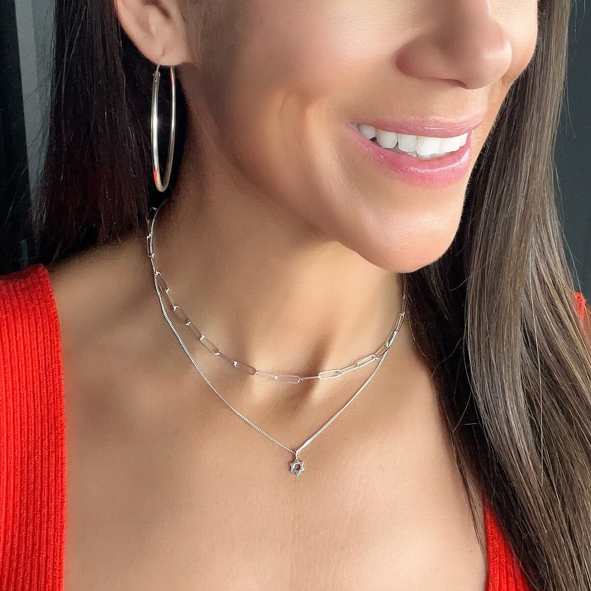 Lit'l Star of David Necklace