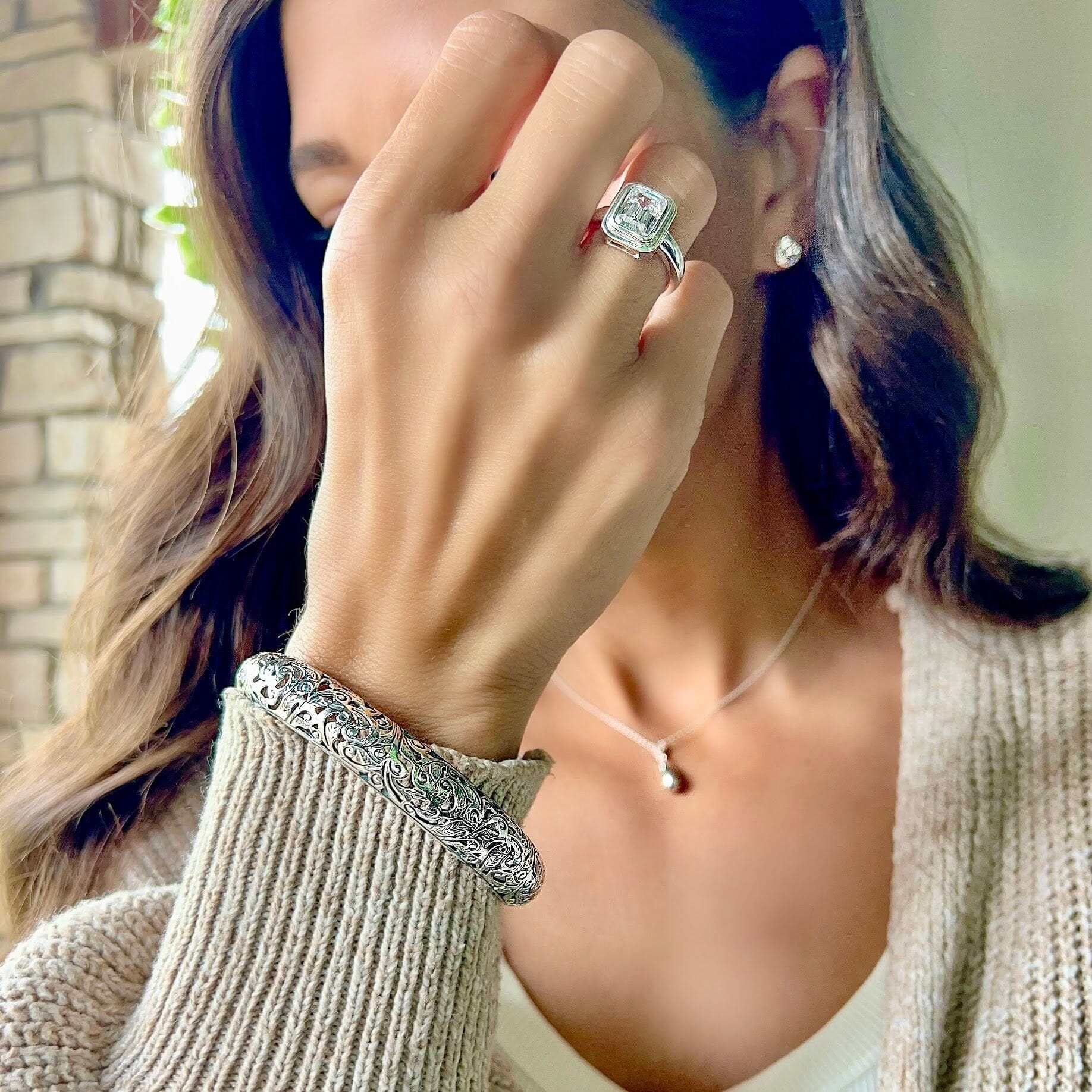 Sterling Vineyard Bangle