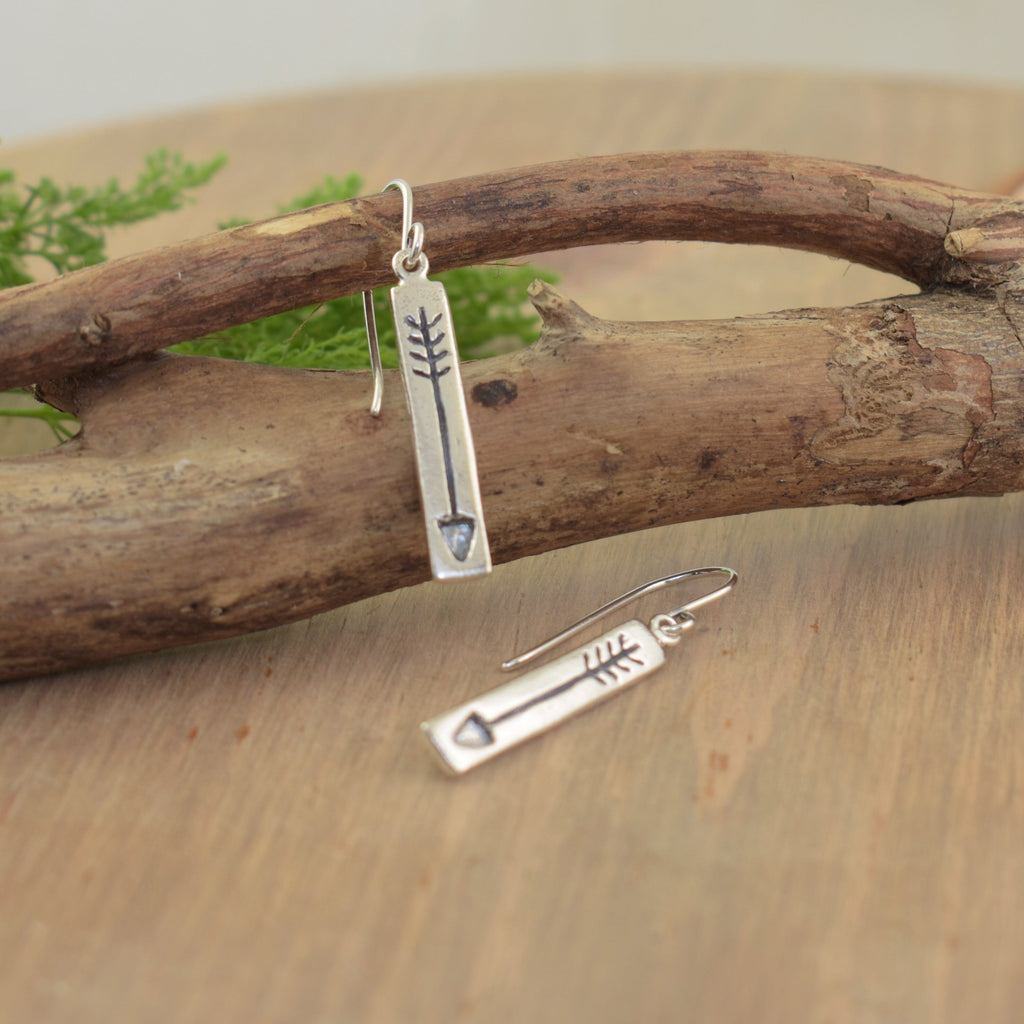 Straight Arrow Earrings