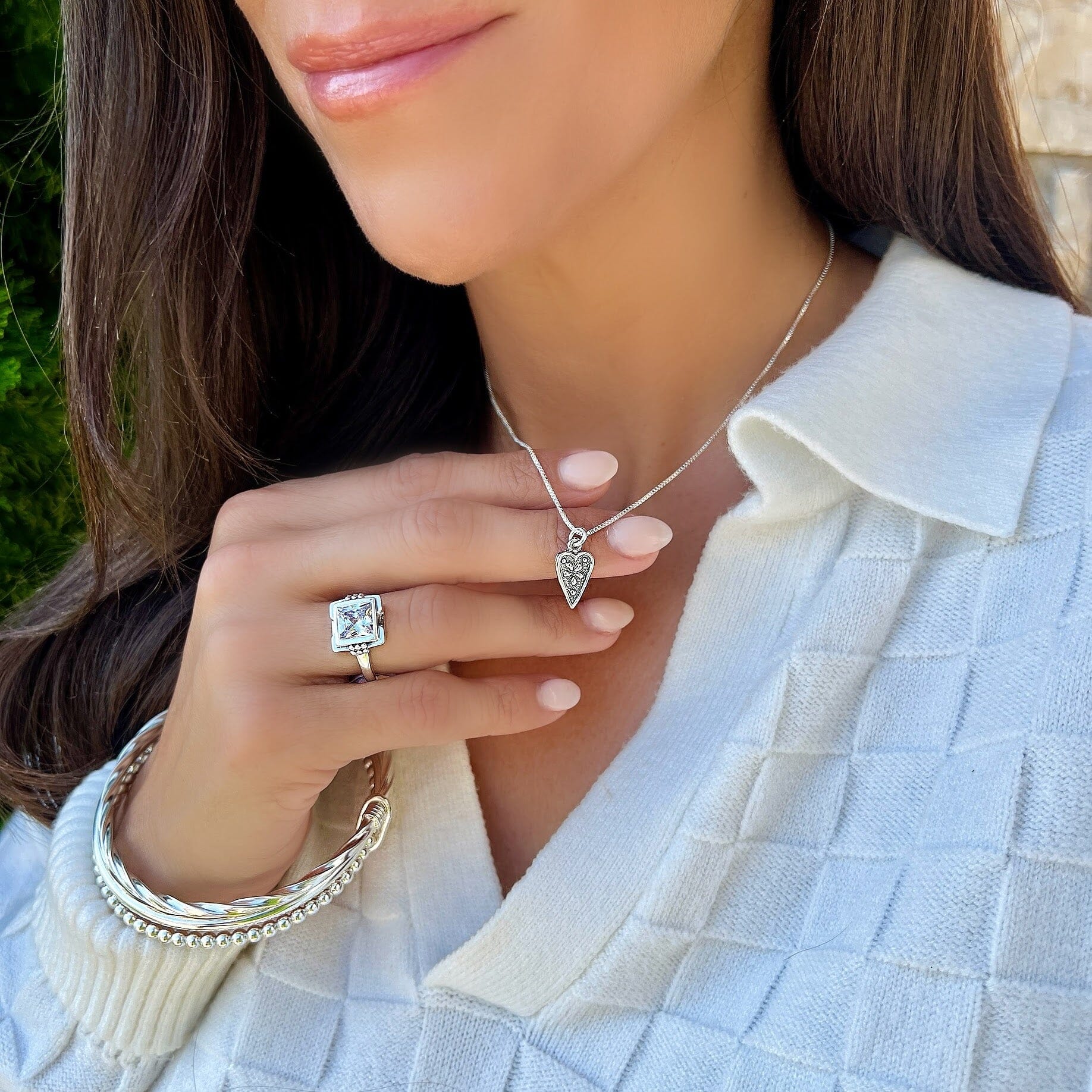 Straight From My Heart Necklace