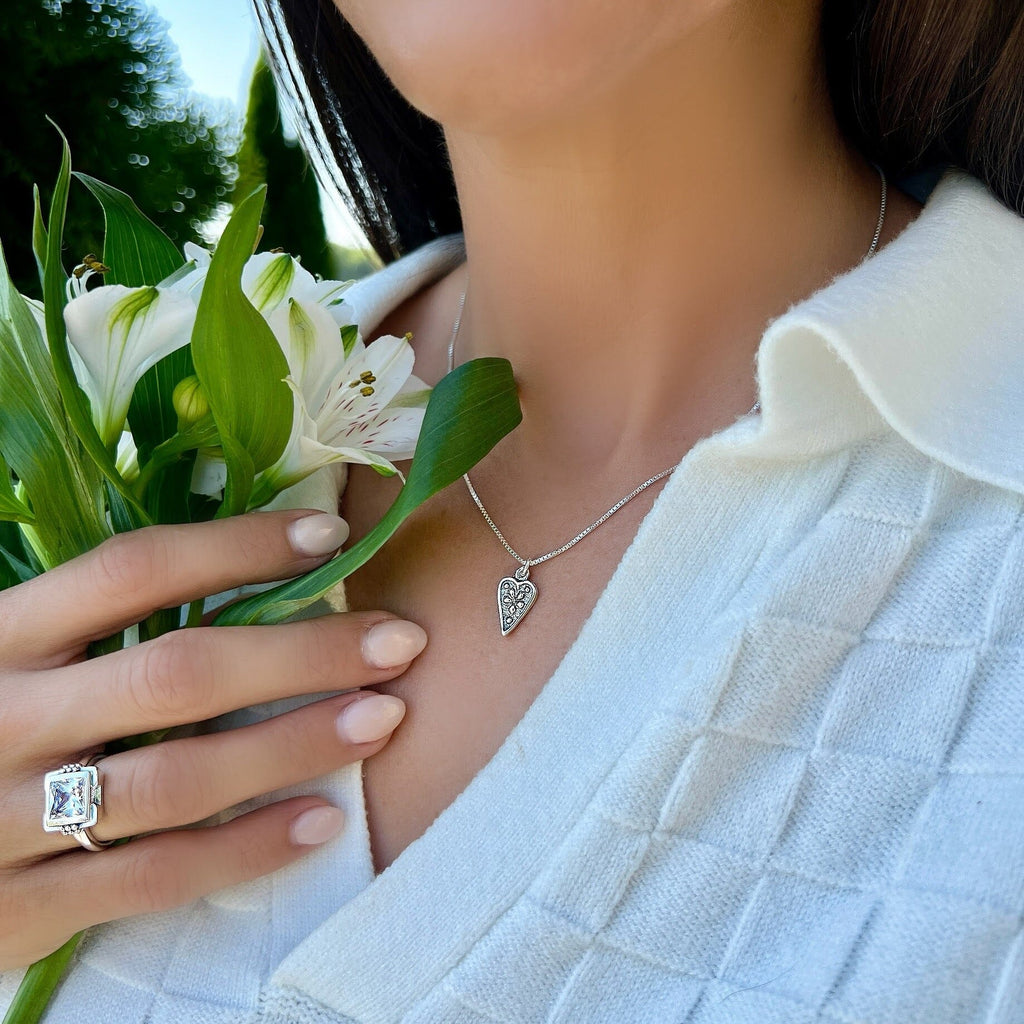 Straight From My Heart Necklace