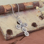 Sonflower Cross Necklace