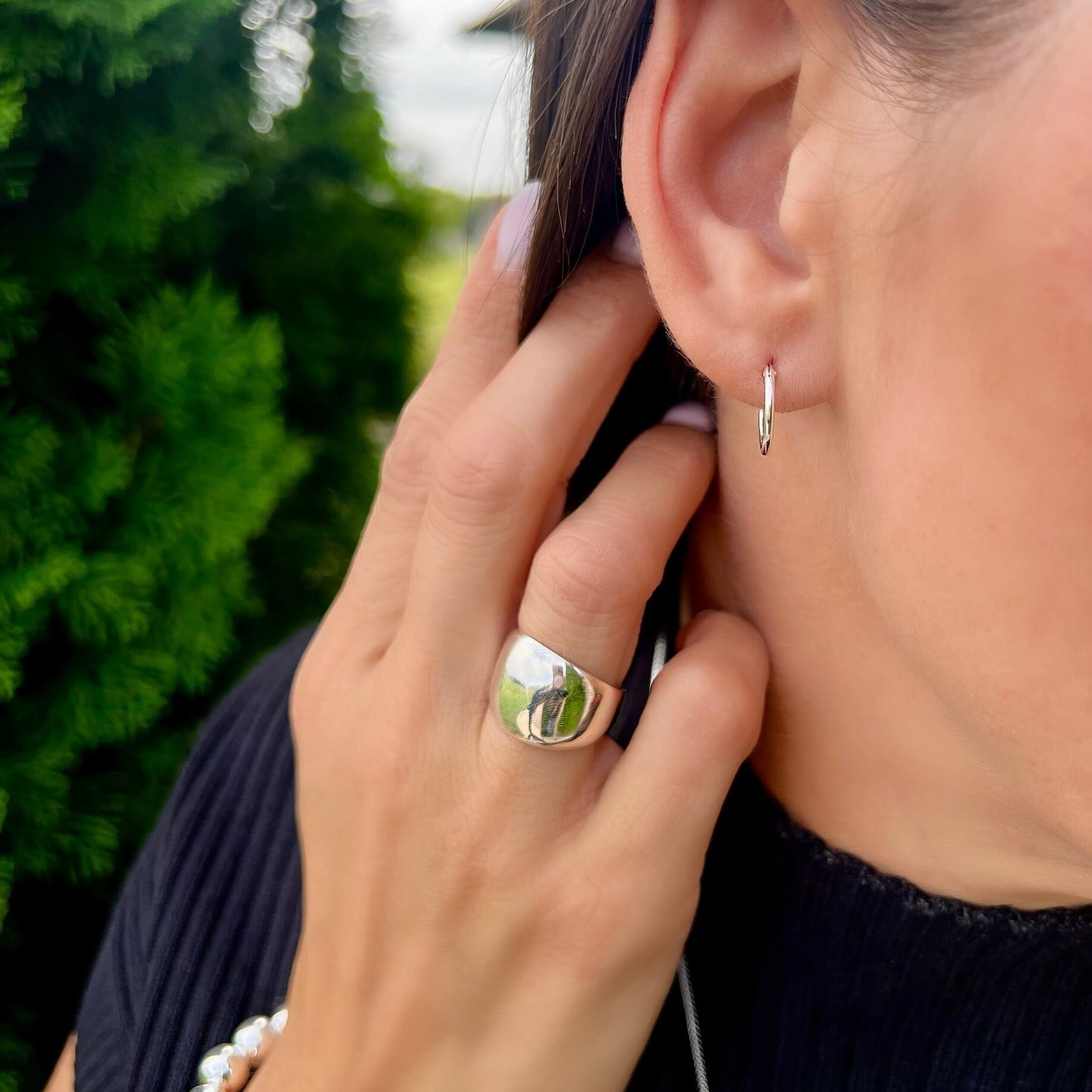 Teensy Hoop Earrings